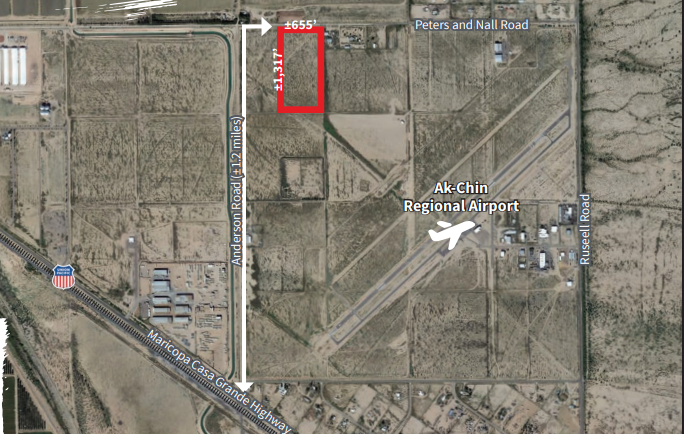 Primary Photo Of ESEC Anderson Rd & Peters And Nall Rd, Maricopa Land For Sale