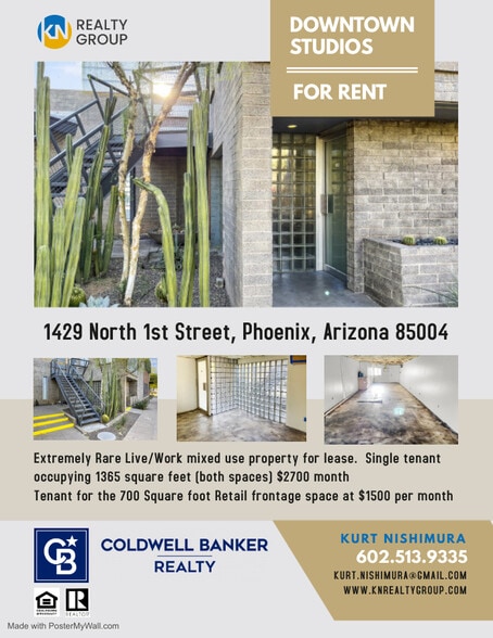 More Photos Of 1429 N 1st St, Phoenix Office For Lease