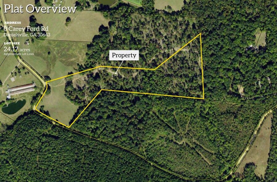 Primary Photo Of 0 Carey-Ford Rd, Danielsville Land For Sale
