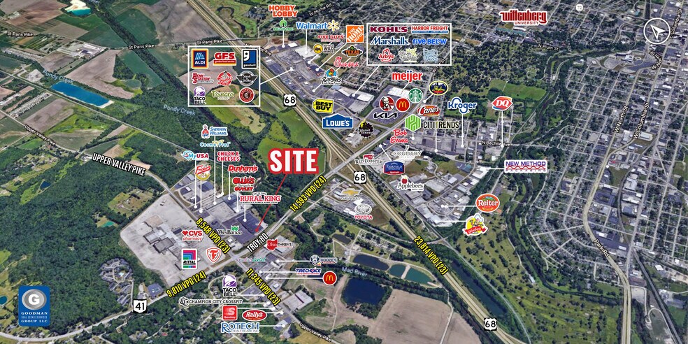 More Photos Of 1476 Upper Valley Pike, Springfield Unknown For Lease