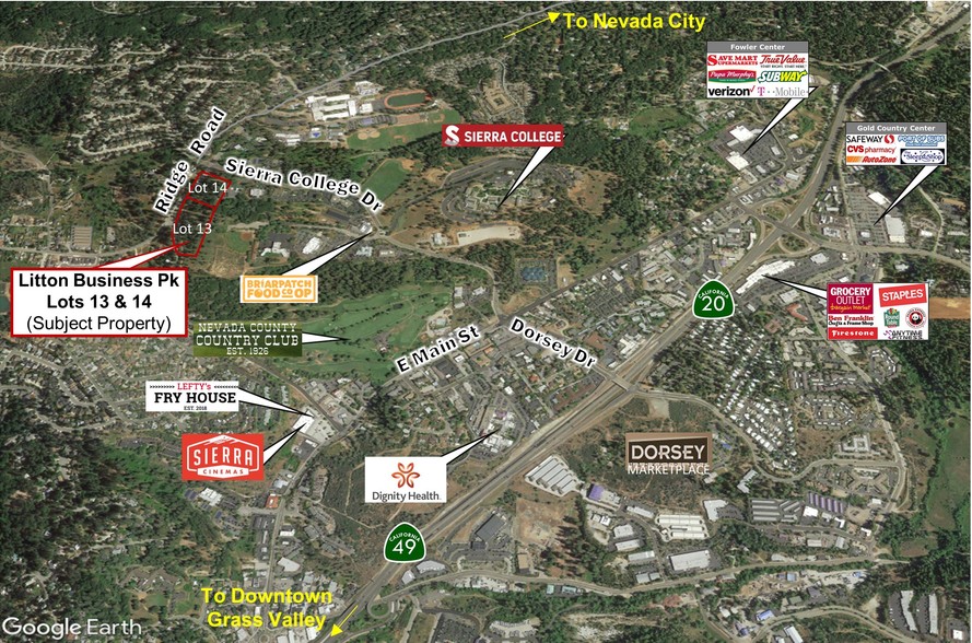 Primary Photo Of Sierra College Dr, Grass Valley Land For Sale