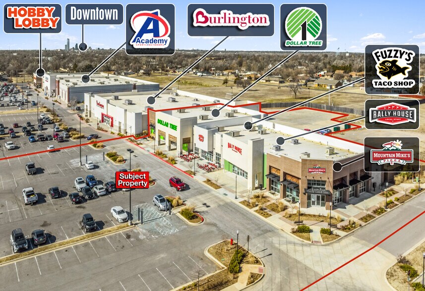 More Photos Of 5825-5855 SE 15th St, Midwest City General Retail For Sale