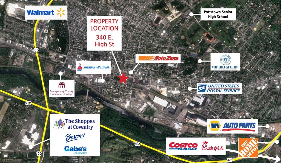 More Photos Of 340 E High St, Pottstown Drugstore For Lease