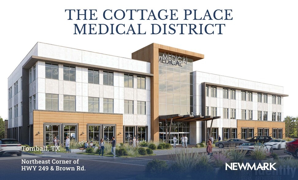 Primary Photo Of Northeast Corner of HWY 249 & Brown Rd, Tomball Medical For Lease