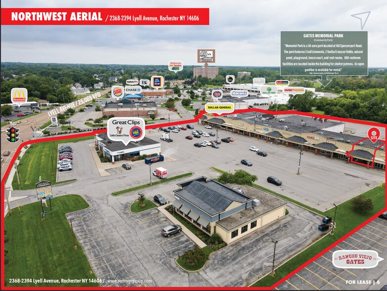 Primary Photo Of 2364-2390 Lyell Ave, Rochester Unknown For Lease