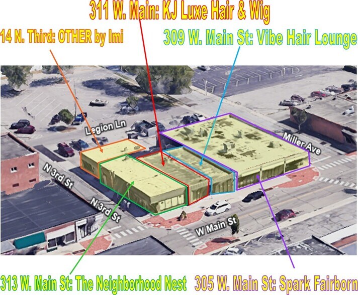 More Photos Of 309-311 W Main St, Fairborn Storefront For Lease