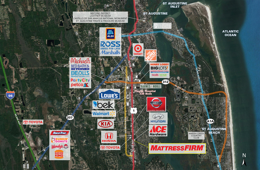 More Photos Of 3070 US Highway 1 S, Saint Augustine Storefront For Sale