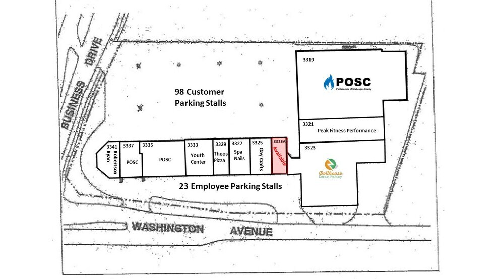 More Photos Of 3319-3333 S Business Dr, Sheboygan Storefront For Lease