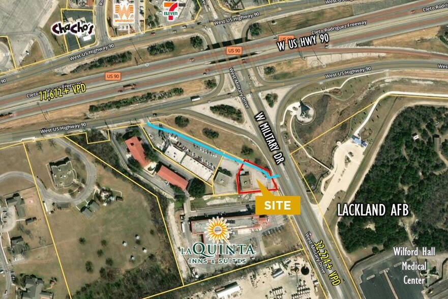 More Photos Of 6515 W Military Dr, San Antonio Freestanding For Sale