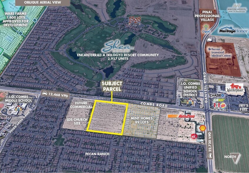 1014 E Combs Rd, Queen Creek, AZ 85242 Land For Sale