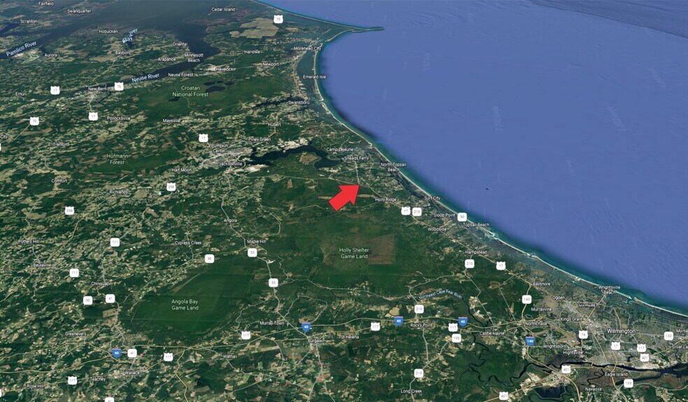 More Photos Of US 17 & NC 172 Wilmington Hwy, Holly Ridge Land For Sale