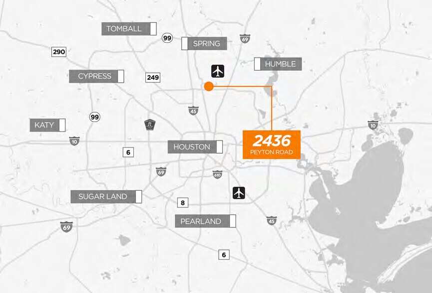 More Photos Of 2436 Peyton Rd, Houston Light Distribution For Sale