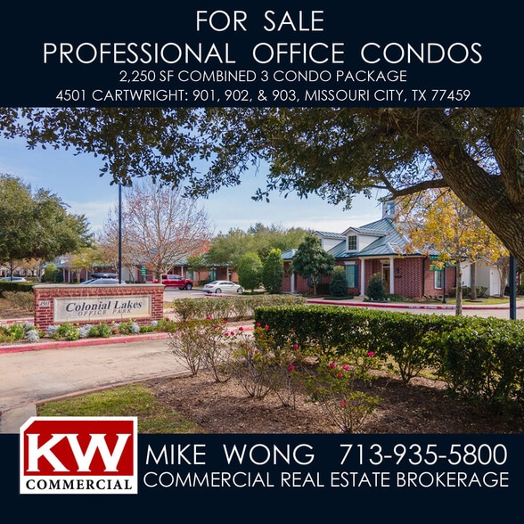 Primary Photo Of 4501 Cartwright Rd, Missouri City Medical For Sale