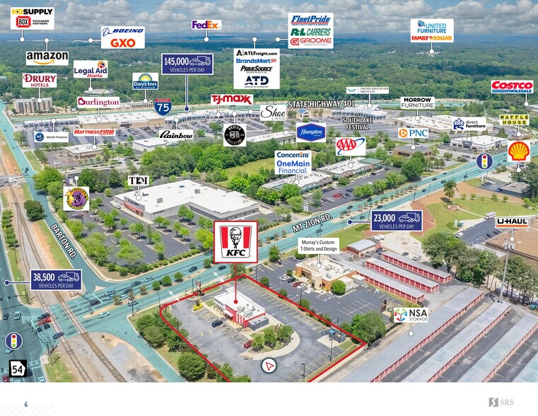 More Photos Of 1493 Mount Zion Rd, Morrow Fast Food For Sale