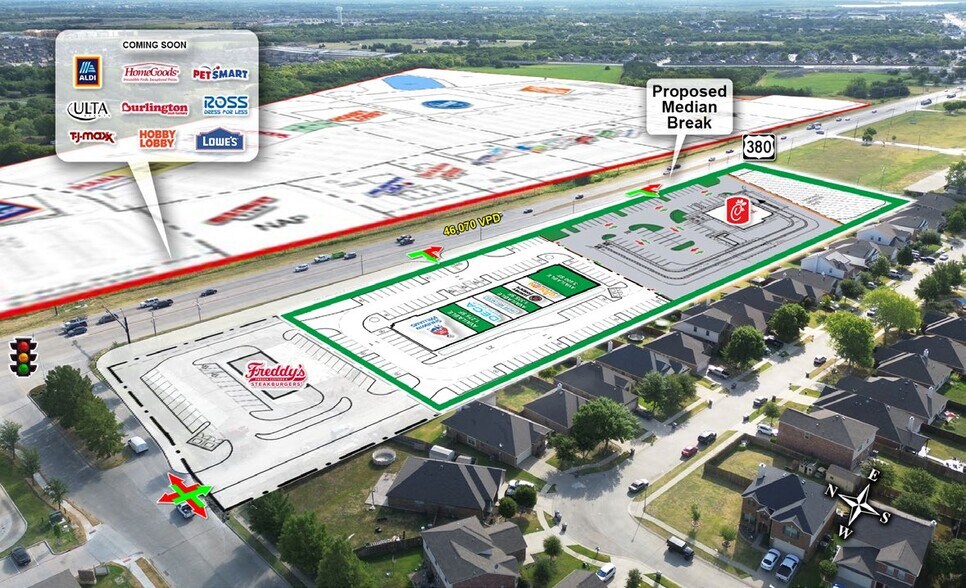More Photos Of SEC OF US-380 & CYPRESS PKWY, Princeton General Retail For Lease