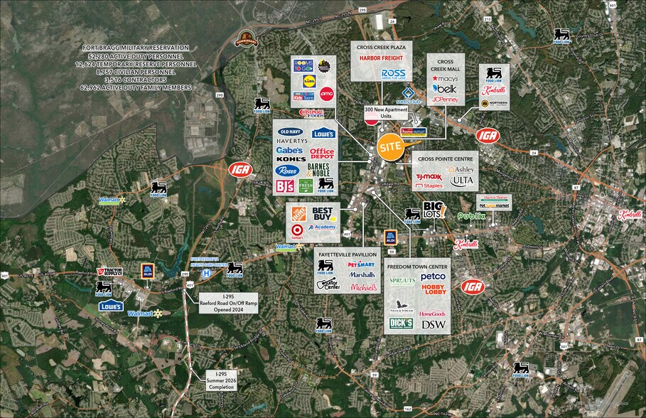 More Photos Of 238 N McPherson Church Rd, Fayetteville Land For Lease