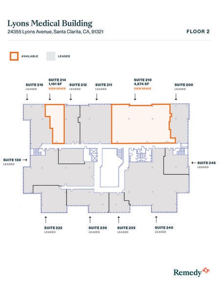 More Photos Of 24355 Lyons Ave, Santa Clarita Medical For Lease