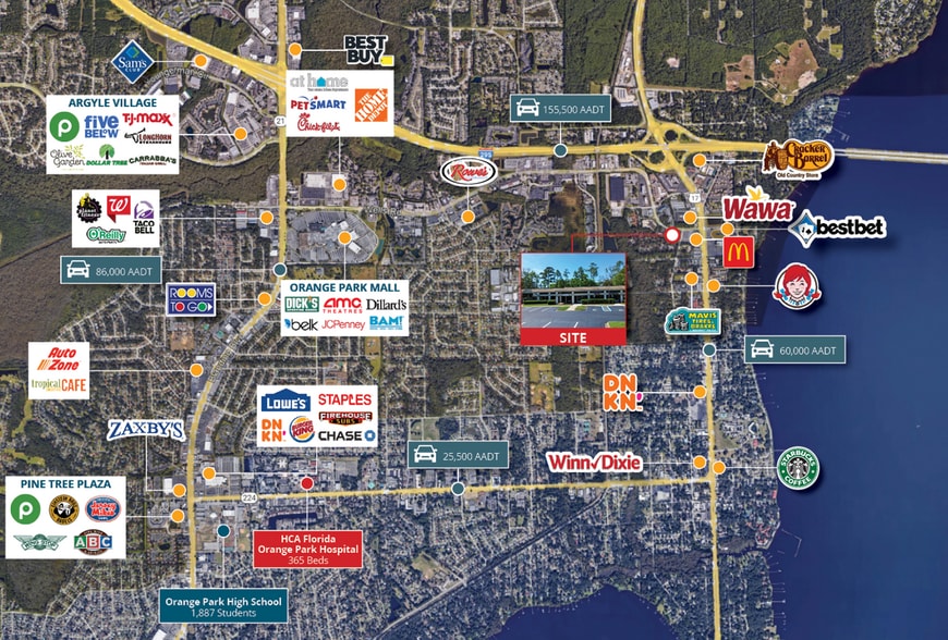 More Photos Of 550 Wells Rd, Orange Park Storefront For Sale