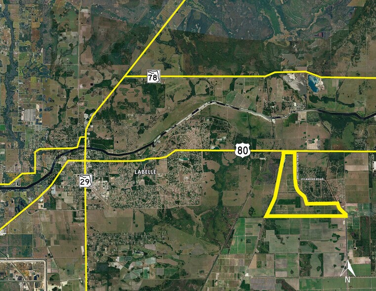 Primary Photo Of 2060 Wellington Parkway, LaBelle Land For Sale