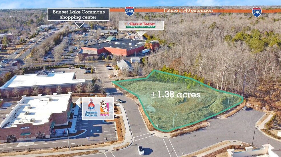 Primary Photo Of 201 Matthews Dr, Holly Springs Land For Sale