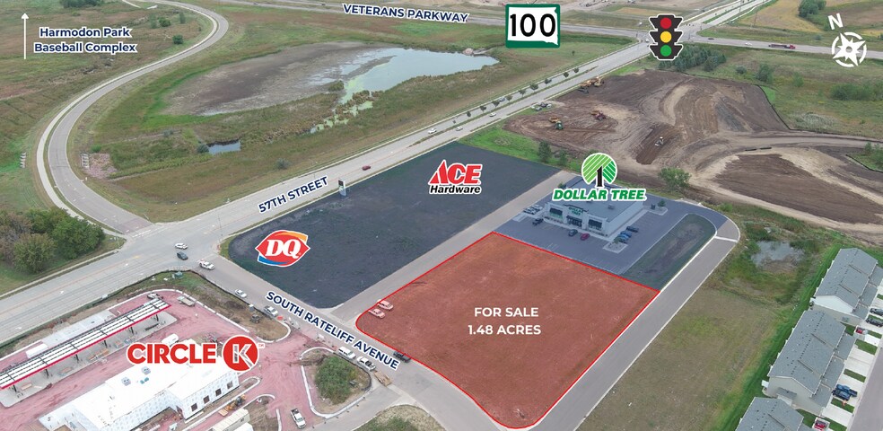 Primary Photo Of 5020 Rateliff ave, Sioux Falls Land For Sale