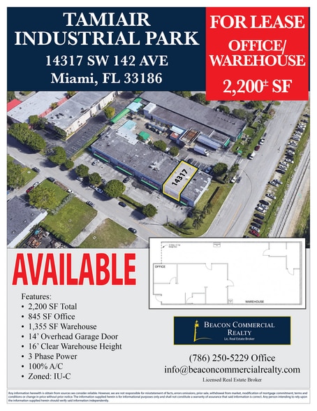 More Photos Of 14305-14319 SW 142nd Ave, Miami Warehouse For Lease