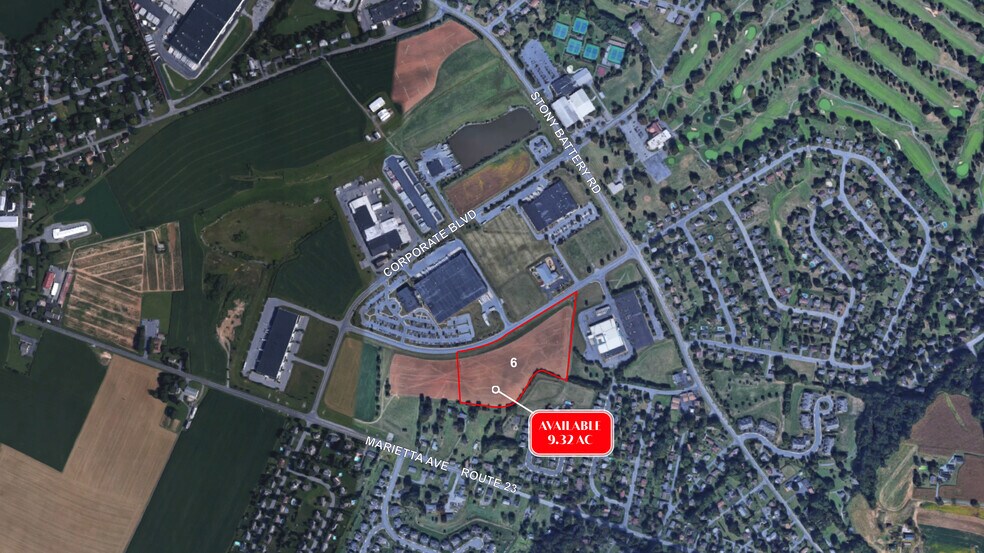 Primary Photo Of Corporate Blvd & Marietta Avenue, Lancaster Land For Sale