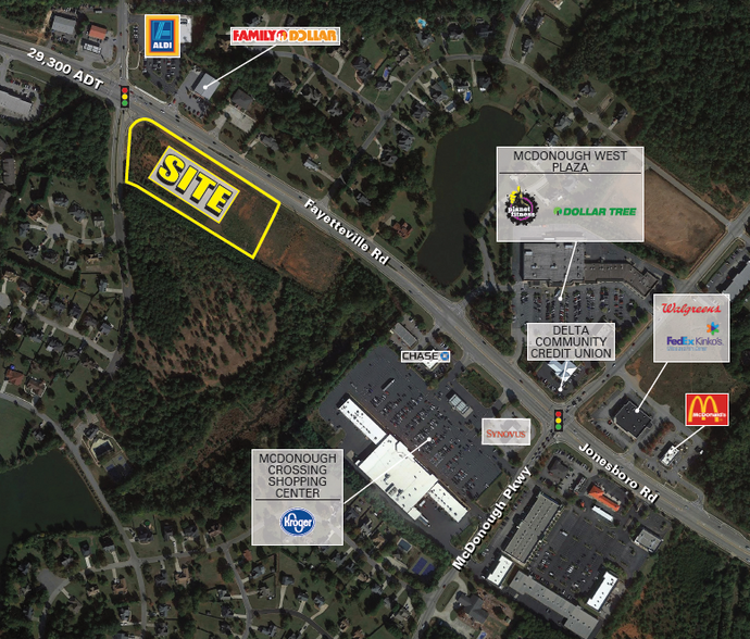 Primary Photo Of 375 Jonesboro Rd, Mcdonough Land For Sale