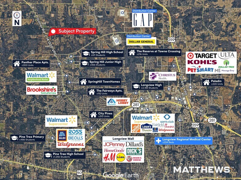 More Photos Of 5016 Gilmer Rd, Longview Medical For Sale