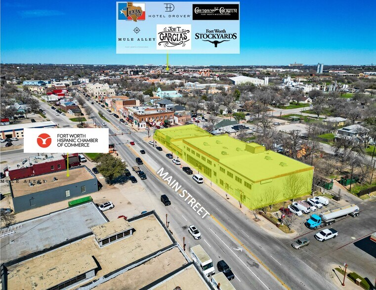 More Photos Of 1332 N Main St, Fort Worth Freestanding For Lease