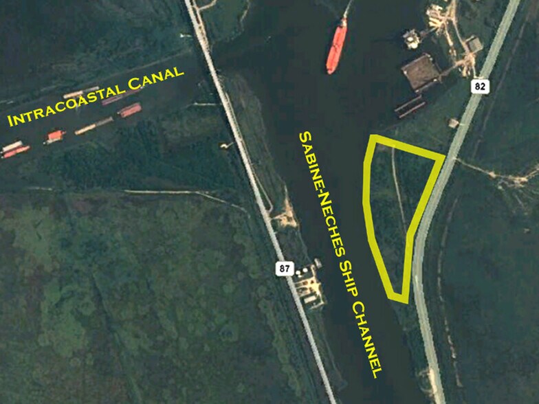 More Photos Of Highway 82 & Sabine Ship Channel, Port Arthur Land For Sale