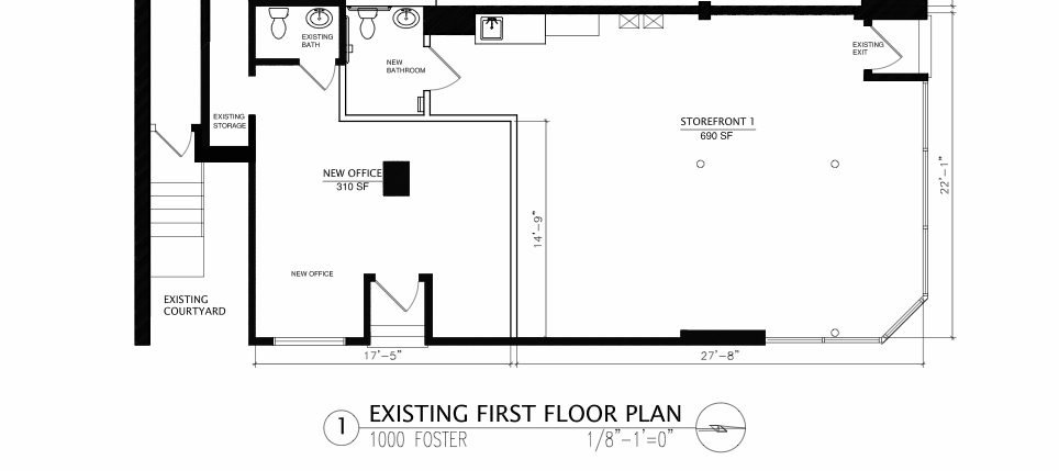 More Photos Of 1000 Foster St, Evanston Storefront Retail Residential For Lease