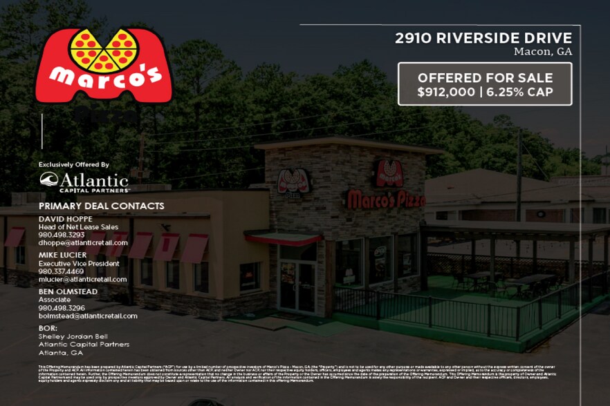 More Photos Of 2910 Riverside Dr, Macon-Bibb Restaurant For Sale