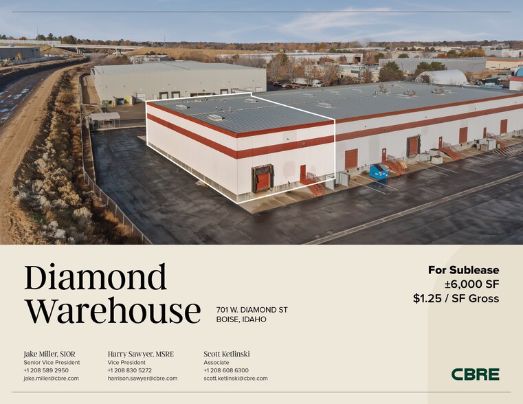 More Photos Of 701-729 W Diamond St, Boise Warehouse For Lease