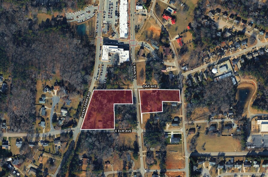 Primary Photo Of 405 S Main St, Holly Springs Land For Sale