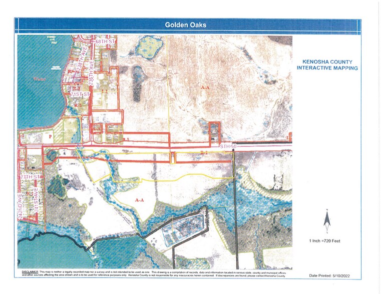 More Photos Of 40 acres, Paddock Lake Land For Sale