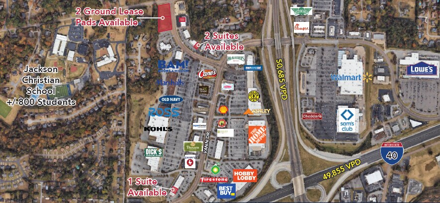 More Photos Of 1070-1181 Vann Dr, Jackson Unknown For Lease