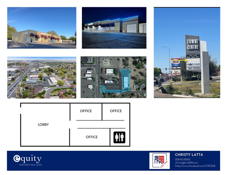 More Photos Of 682-690 Blue Lakes Blvd N, Twin Falls Freestanding For Lease
