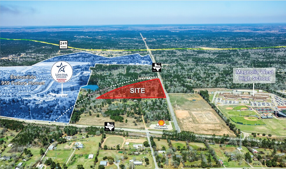 Primary Photo Of 515 FM 1486, Magnolia Land For Sale