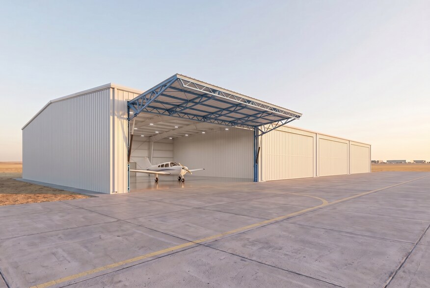 Primary Photo Of 5210 Violet Hill Street, Watkins Airplane Hangar For Sale