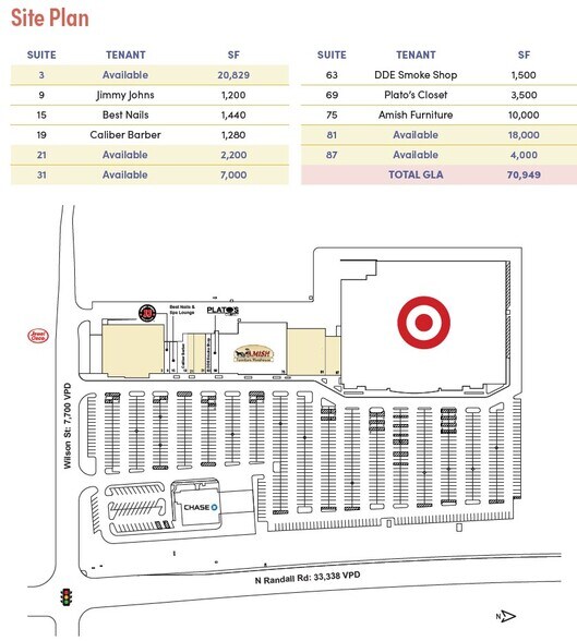 More Photos Of 3-115 N Randall Rd, Batavia Freestanding For Lease