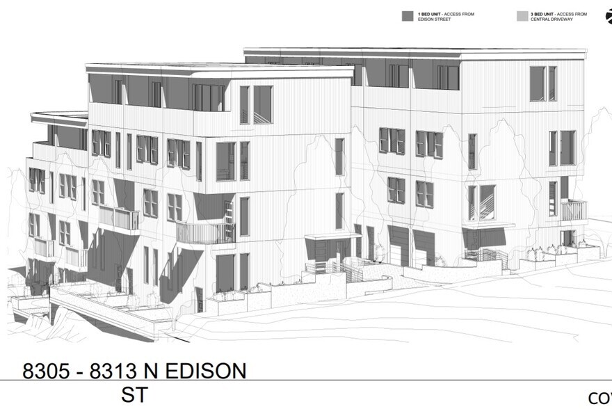 Primary Photo Of 8305-8313 N Edison St, Portland Land For Sale