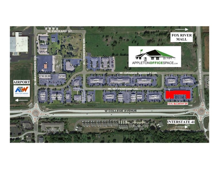 More Photos Of 119 N McCarthy Rd, Appleton Office For Lease