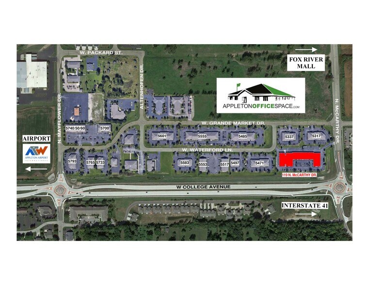 More Photos Of 119 N McCarthy Rd, Appleton Office For Lease