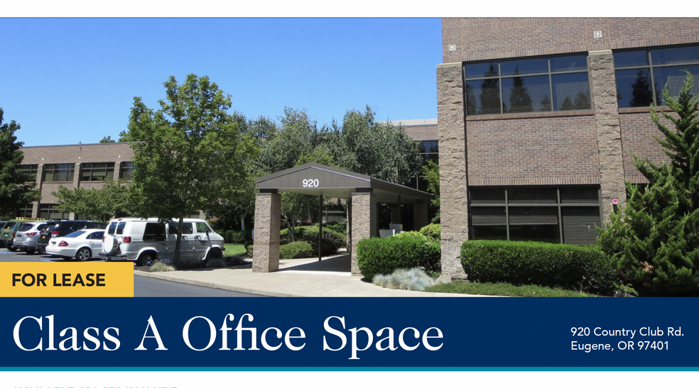 Primary Photo Of 920 Country Club Rd, Eugene Office For Lease