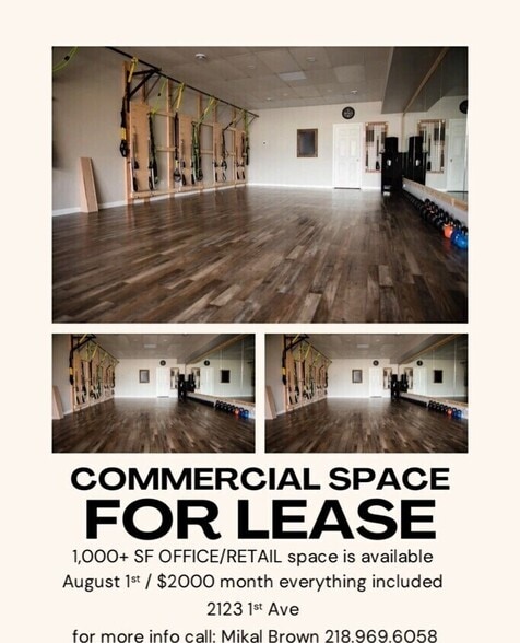 More Photos Of 2123 1st Ave, Hibbing Storefront For Lease