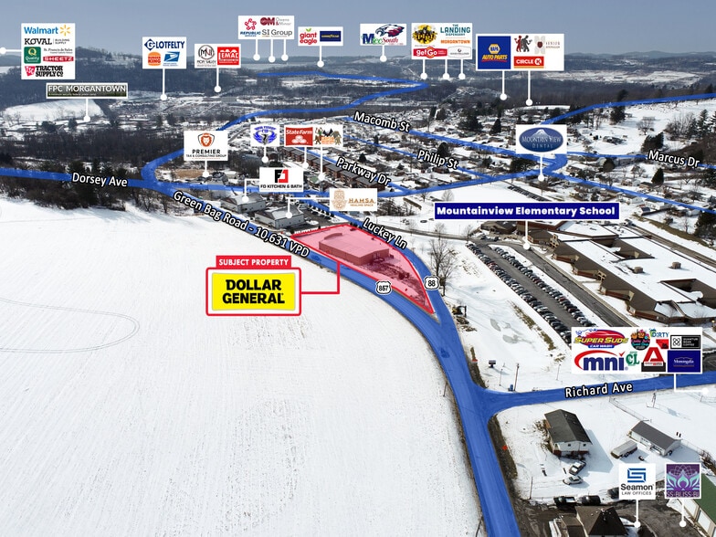 More Photos Of 100 Fieldview Ave, Morgantown Freestanding For Sale