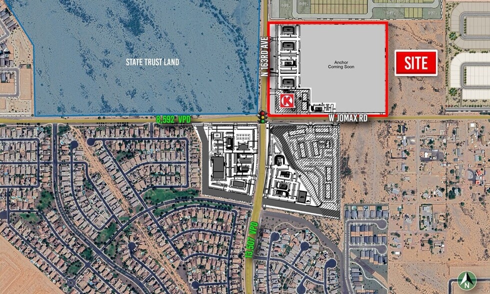 Primary Photo Of NEC Jomax & N 163rd Rd, Surprise General Retail For Sale