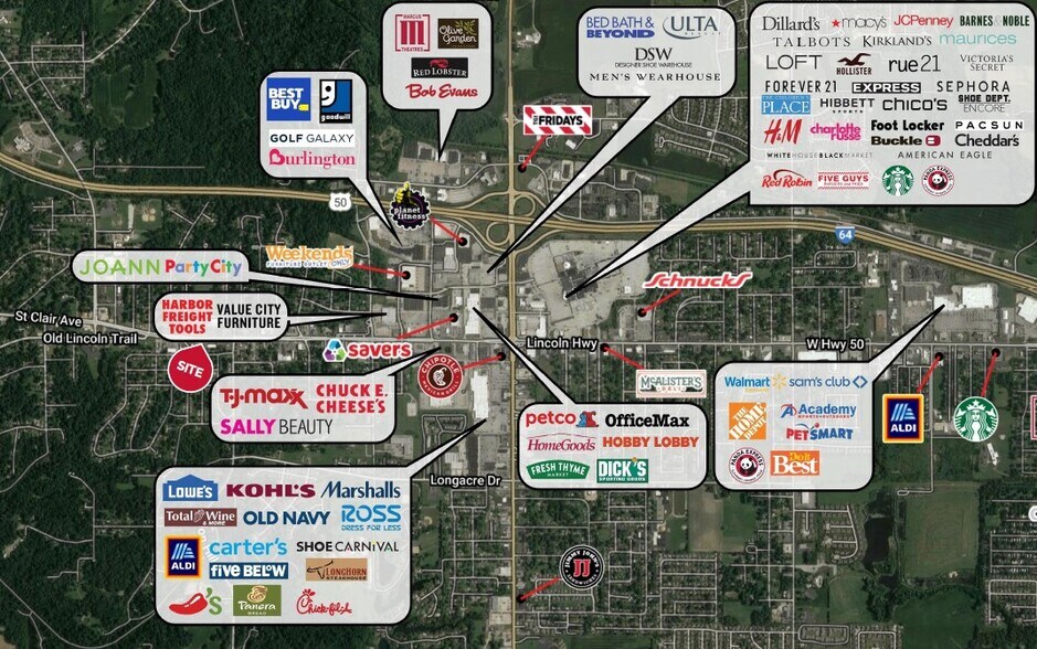 More Photos Of 10226 Lincoln Trl, Fairview Heights Freestanding For Sale