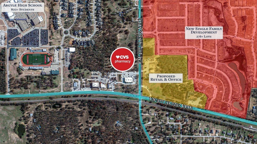 More Photos Of 111 Fm 407 E, Argyle Freestanding For Sale